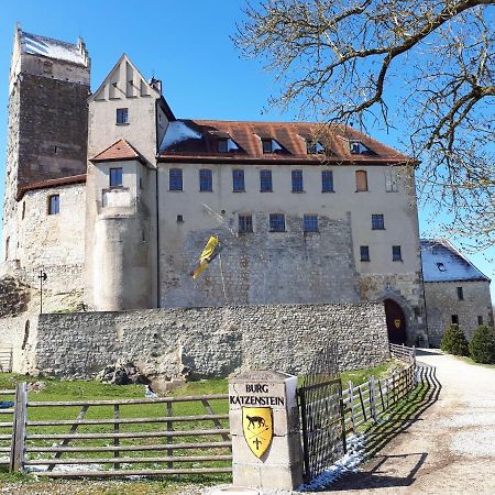Hotel Burg Katzenstein Katzenstein  Exterior foto