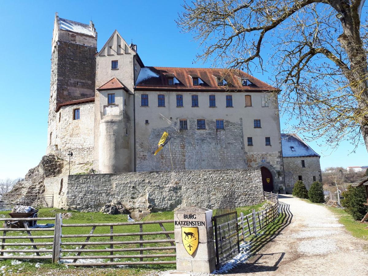 Hotel Burg Katzenstein Katzenstein  Exterior foto