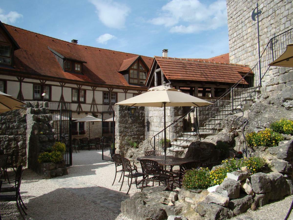 Hotel Burg Katzenstein Katzenstein  Exterior foto